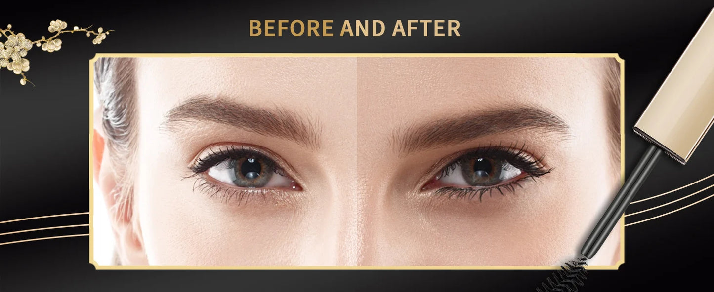 CATKIN Mascara Black, Volumizing & Lengthening Waterproof Nourish Eyelash Mascara, Create Longer and Thicker Looking Lashes